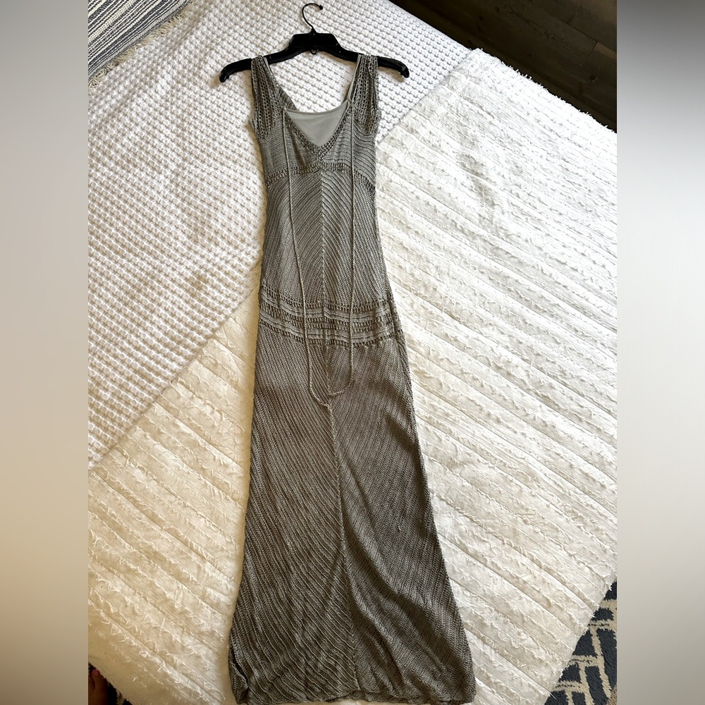 Exclusive Patrizia Pepe Hand Beaded Dress